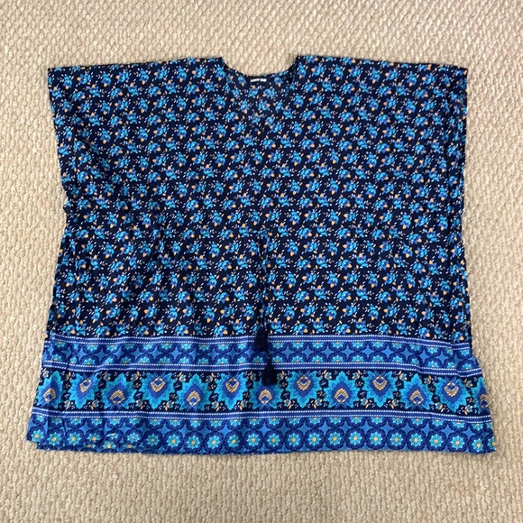 Lands’ End Kaftan Swim Cover-up sz M (10-12) NWOT - Picture 12 of 12